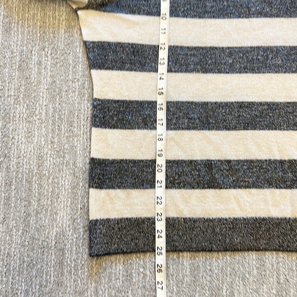 Hugo Boss Fiorelly Striped Mock Neck Sweater - Picture 13 of 13